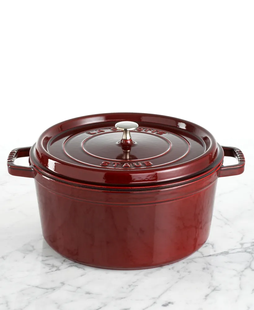 Staub Cocotte, 9 Qt. Cast Iron Round French Oven
