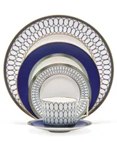 Wedgwood Renaissance Gold 5 Piece Place Setting