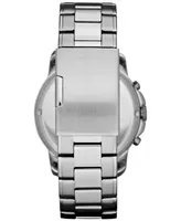 Fossil Men's Chronograph Grant Stainless Steel Bracelet Watch 44mm FS4736