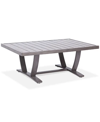 Closeout! Tara Aluminum Outdoor Rectangle Coffee Table, Created for Macy's