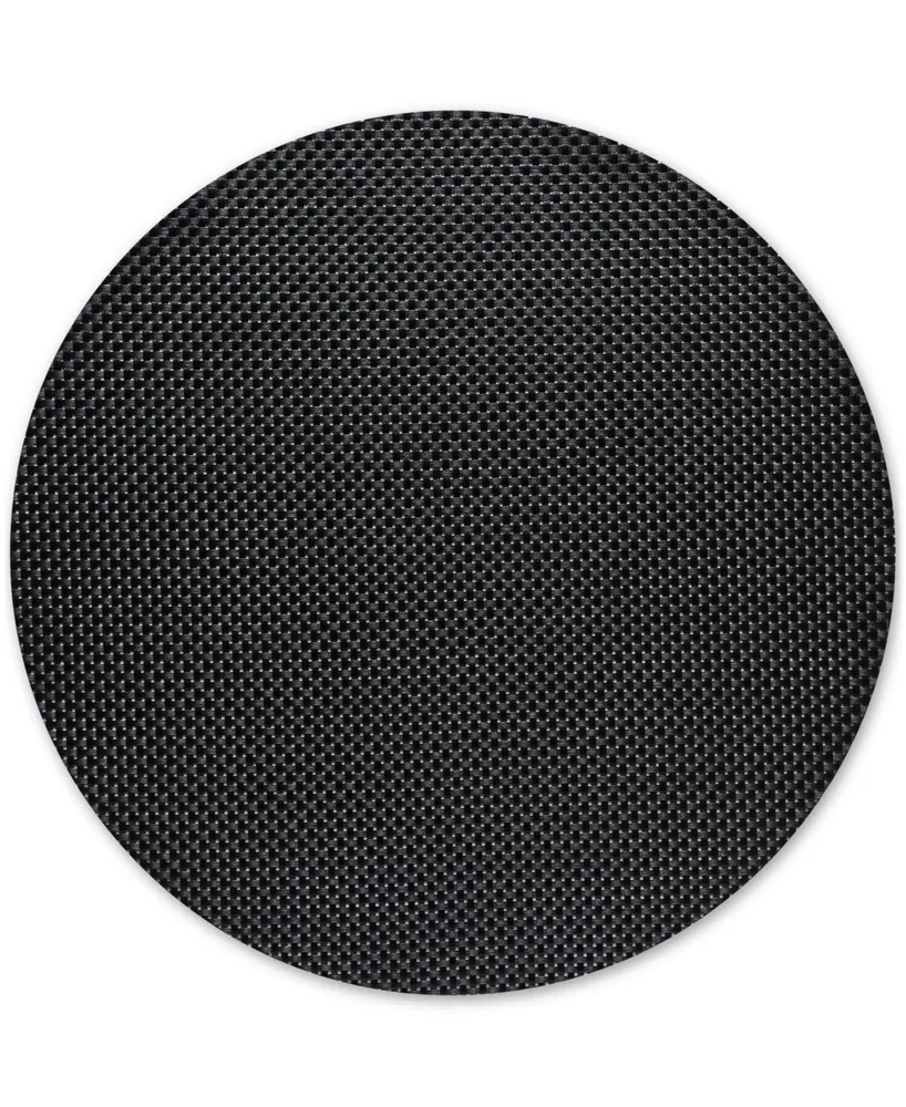 Chilewich Basketweave Woven Vinyl Round Placemat