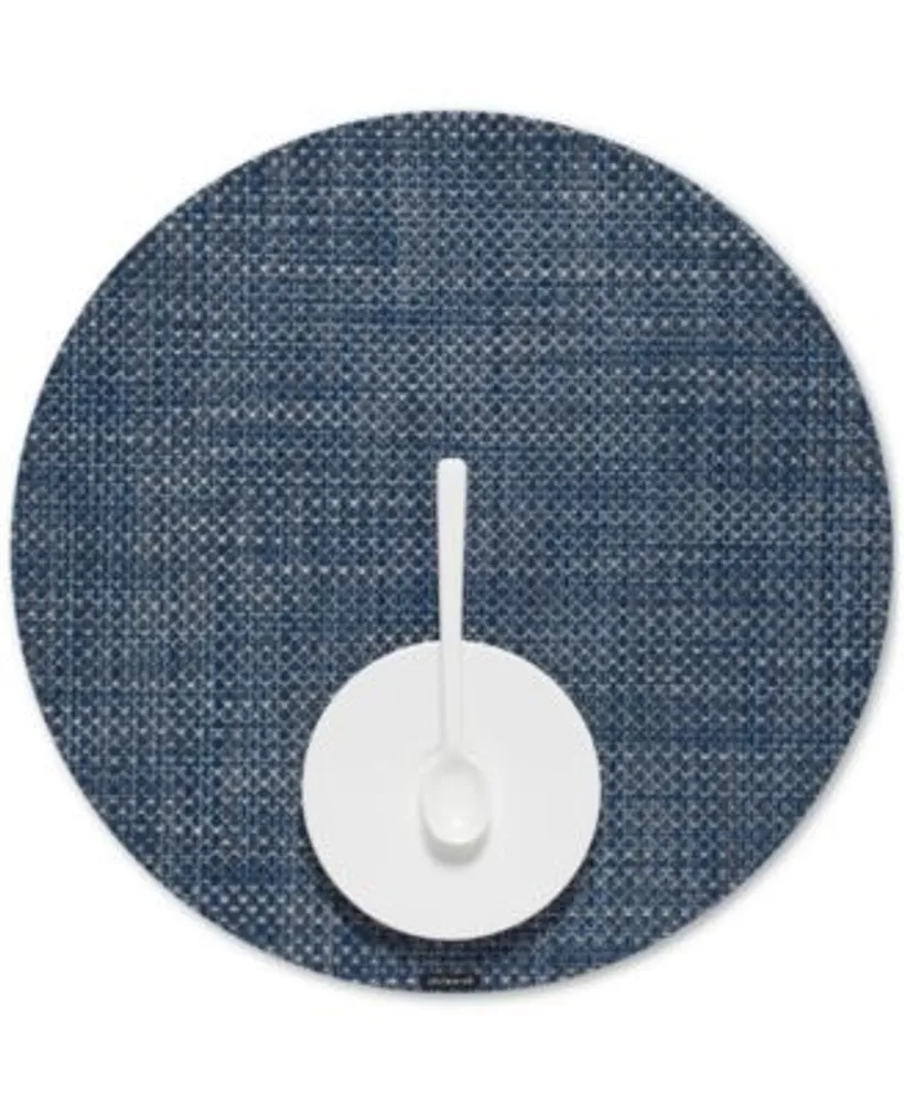 Chilewich Basketweave Round Placemat Collection