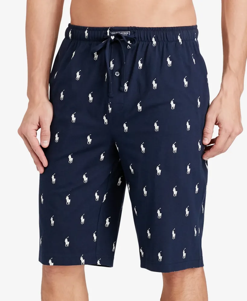 Polo Ralph Lauren Men's Cotton Logo Pajama Shorts