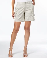 Style & Co Women's Comfort-Waist Cargo Shorts, Created for Macy's