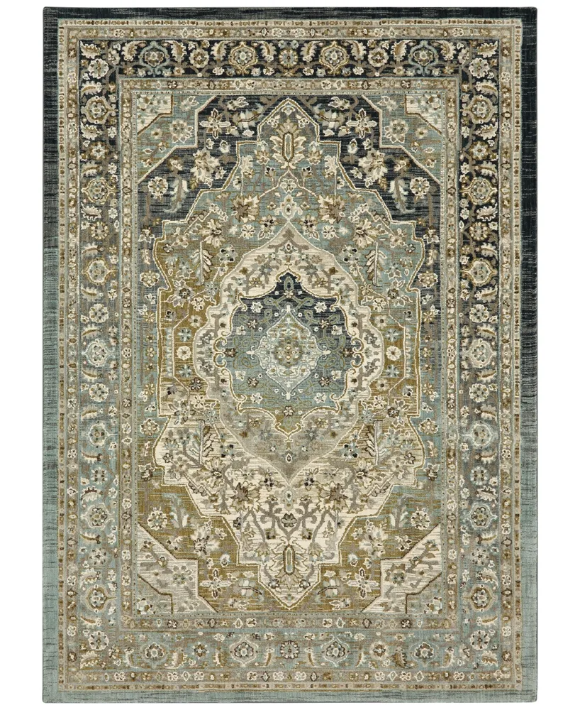 Karastan Touchstone Nore Jadeite 3'6" x 5'6" Area Rug