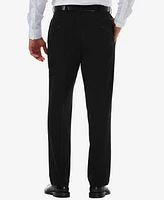 Men's Haggar Cool 18 Pro Classic-Fit Expandable Waist Flat Front Stretch Dress Pants