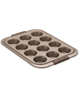 Anolon Advanced 12-Cup Covered Muffin Pan