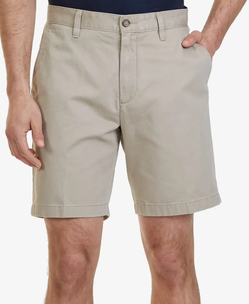 Nautica Classic-Fit 8.5" Stretch Chino Flat-Front Deck Short