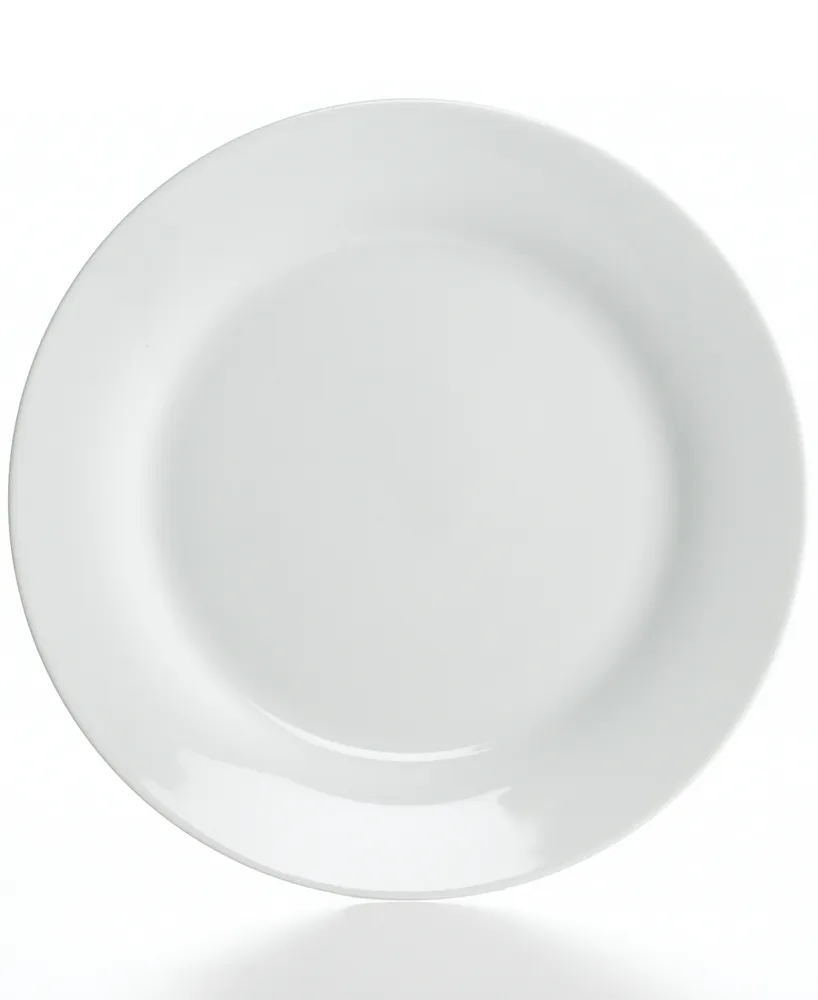 The Cellar Whiteware Rim Dinner Plate, Created for Macy's