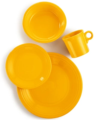 Fiesta Classic Rim 4 Pc. Place Setting, Service for 1