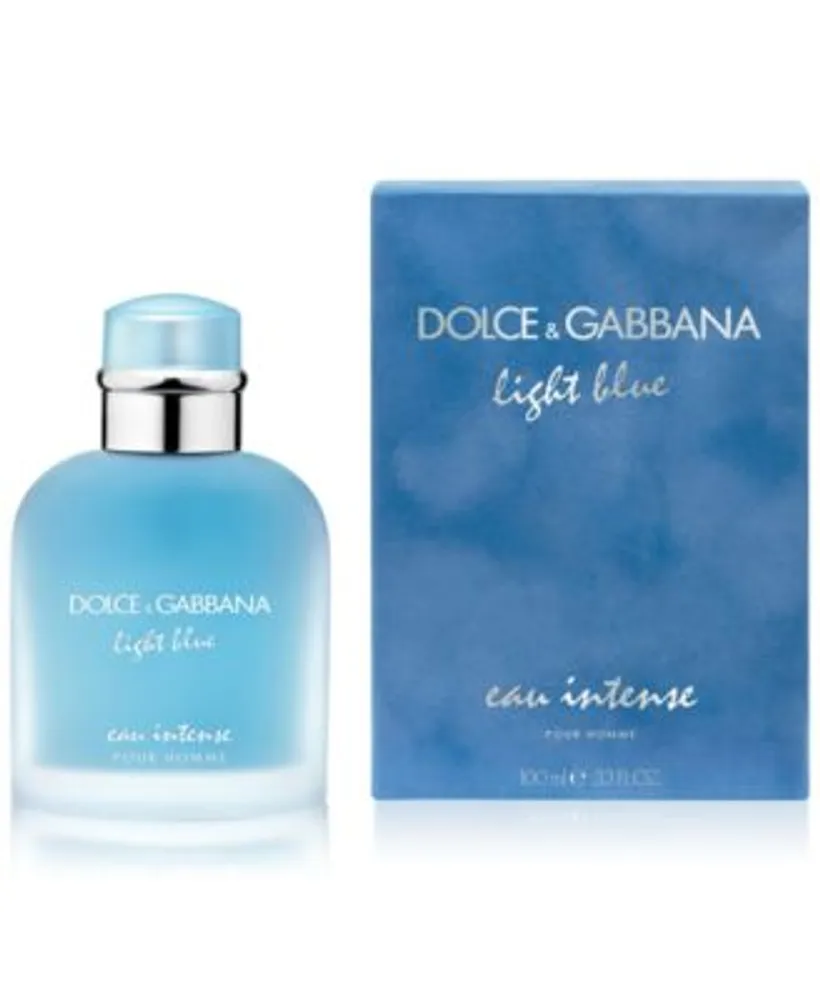 Dolce Gabbana Light Blue Eau Intense Pour Homme Eau De Parfum Fragrance Collection