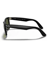 Ray-Ban Polarized Sunglasses , RB4340 Wayfarer Ease