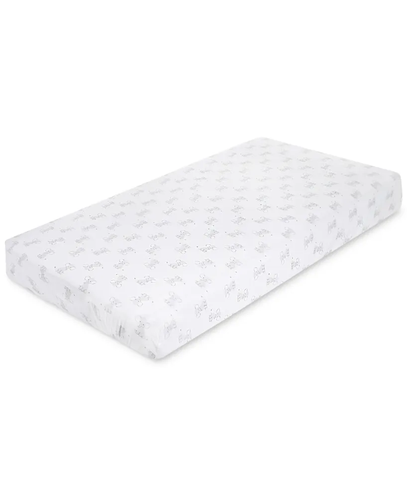 aden by aden + anais Baby Boys or Baby Girls Elephant-Print Crib Sheet