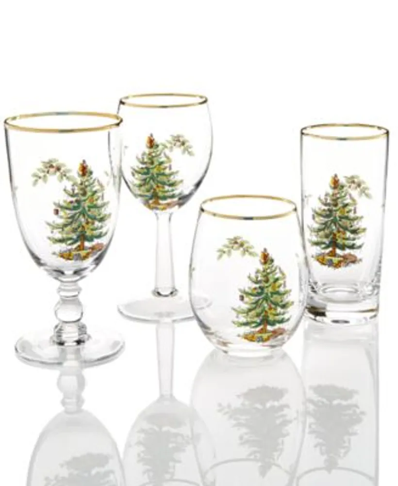 Spode Christmas Tree Collection Glassware Collection