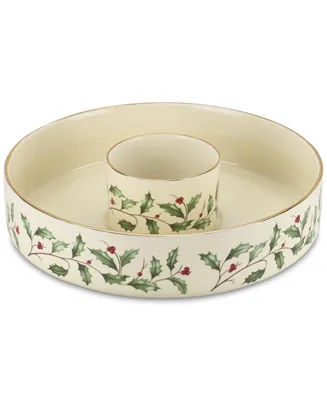 Lenox Holiday Chip & Dip Set