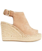 Kenneth Cole New York Women's Olivia Espadrille Peep-Toe Wedges