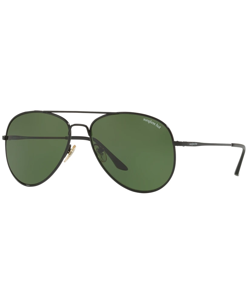 Sunglass Hut Collection Polarized Sunglasses , HU1001 59