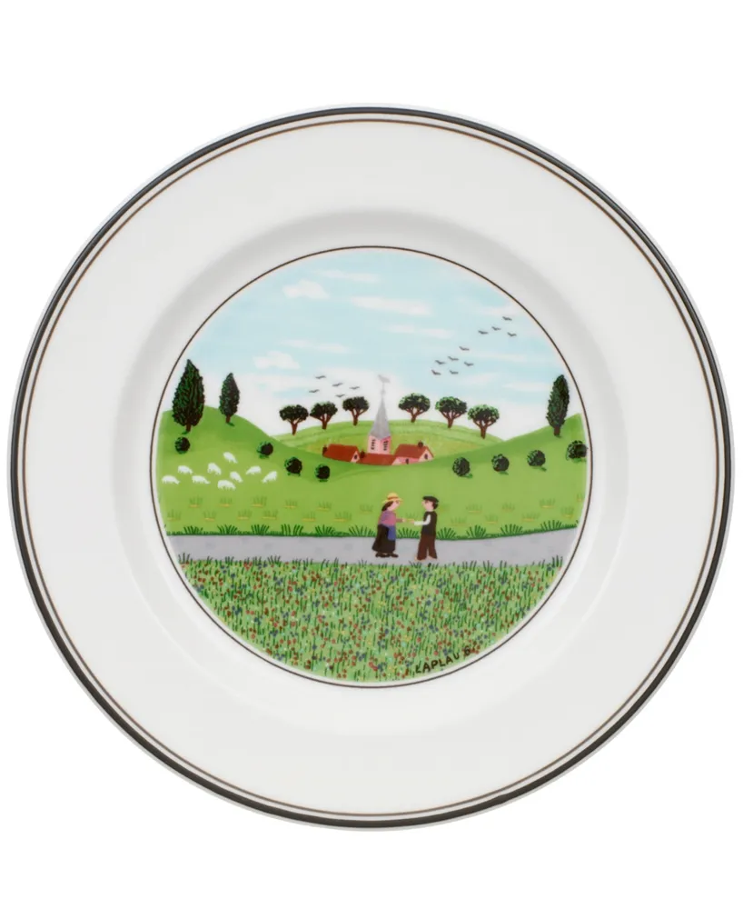 Villeroy & Boch Design Naif Bread and Butter Plate Boy & Girl