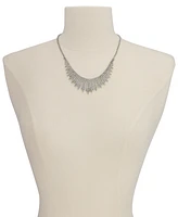 I.n.c. International Concepts Silver-Tone Pave Statement Necklace, Created for Macy's