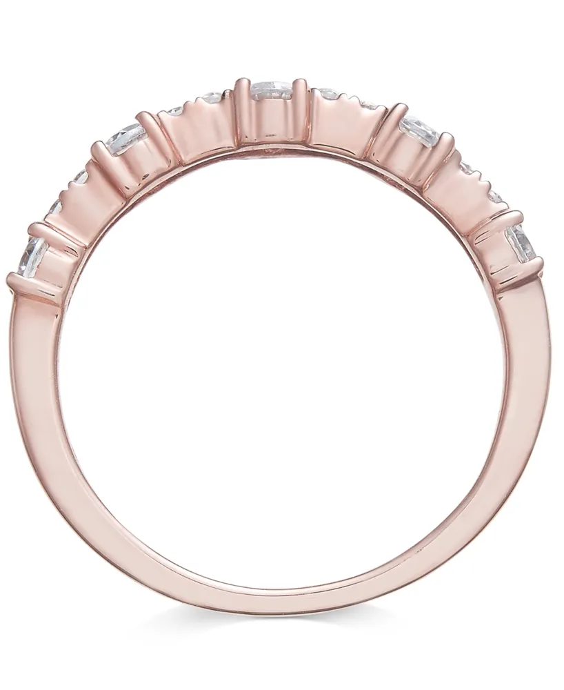 Diamond Band (1/2 ct. t.w.) in 14k Rose Gold