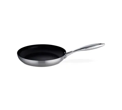 Scanpan Ctx 10.25", 26cm Nonstick Induction Suitable Fry Pan, Brushed Stainless Steel