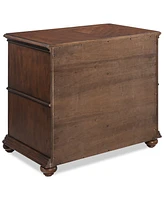 Clinton Hill Cherry Home Office Lateral File Cabinet