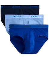 2(x)ist Men's Essential 3 Pack No Show Brief