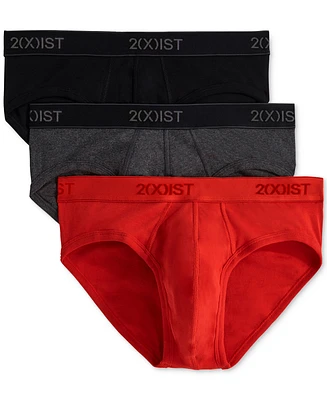 2(x)ist Men's Essential 3 Pack No Show Brief