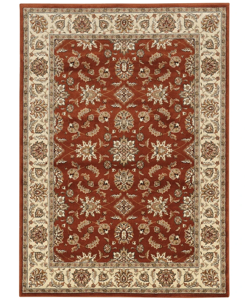Closeout! Km Home Pesaro Meshed Brick 3' 3" x 4' 11" Area Rug