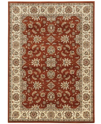 Closeout! Km Home Pesaro Meshed Brick 3' 3" x 4' 11" Area Rug