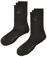 Calvin Klein Men's Athletic Performance Crew Socks 6-Pack