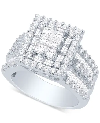 Diamond Ring (3 ct. t.w.) 14k Gold or White