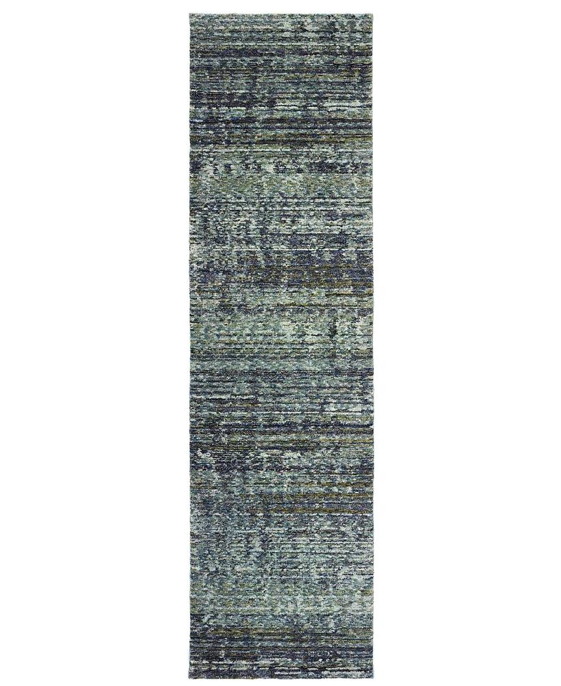 Oriental Weavers Atlas Shades 2'3" x 8' Runner Area Rug