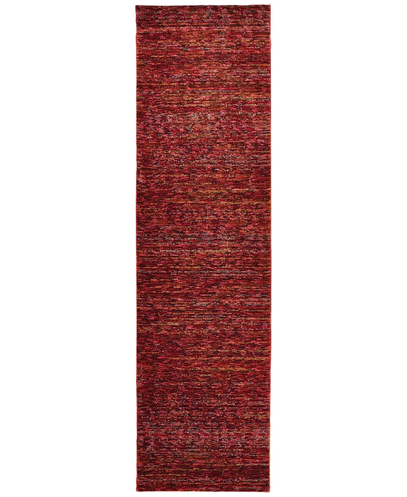 Jhb Design Prairie Shades 2'3" x 8' Runner Area Rug