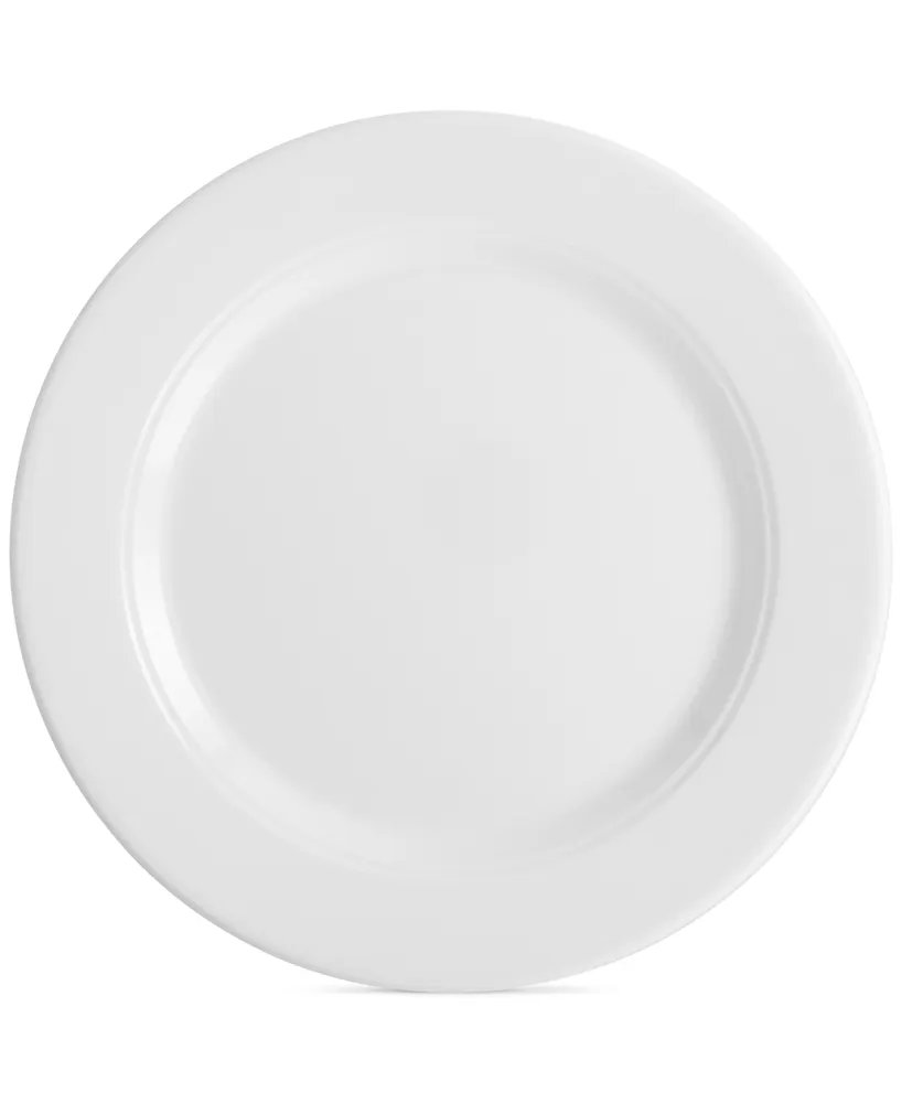 Q Squared Diamond 8" Round Melamine Salad Plate, Set of 4