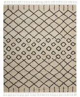 Closeout! Nourison Home Moroccan Shag MRS01 Cream 3'11" x 6'7" Area Rug