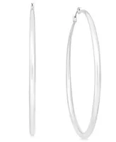 Inc International Concepts Basic 2 3 1 6 Hoop Earrings In Gold Tone Or Silver Tone Created For Macys