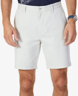 Nautica Classic-Fit 8.5" Stretch Chino Flat-Front Deck Short