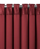 Elrene Home Fashions Antonia Damask Print Blackout Window Curtain