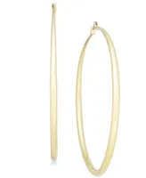 Inc International Concepts Basic 2 3 1 6 Hoop Earrings In Gold Tone Or Silver Tone Created For Macys