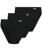 Jockey Elance French Cut 3 Pack Underwear 1485 1487, Extended Sizes