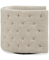 Madison Park Capstone Swivel Tufted Chair