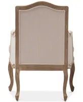 Kempler Wood Traditional French Accent Chair