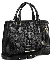 Brahmin Anywhere Convertible Melbourne Embossed Leather Satchel