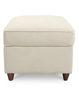 Lidia Fabric Ottoman, Created for Macy's