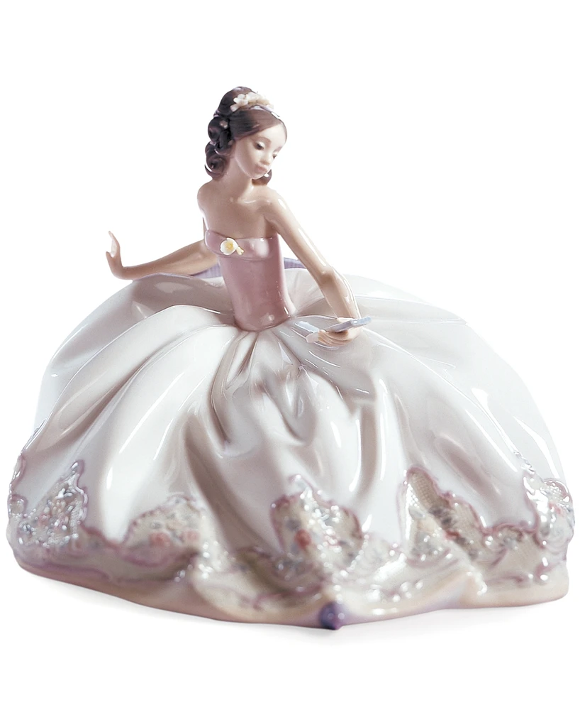 Lladro Collectible Figurine, At the Ball