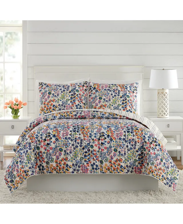 Laura Ashley Amberley Floral Reversible Quilt Mini Set