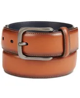 Original Penguin Men's Burnished Bird Leather Belt