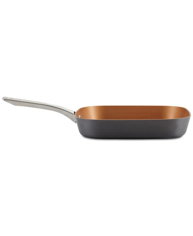 Ayesha Curry Hard-Anodized 11.5" Grill Pan