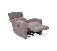 Stellarae Fabric Power Recliner with Usb, Created for Macy's